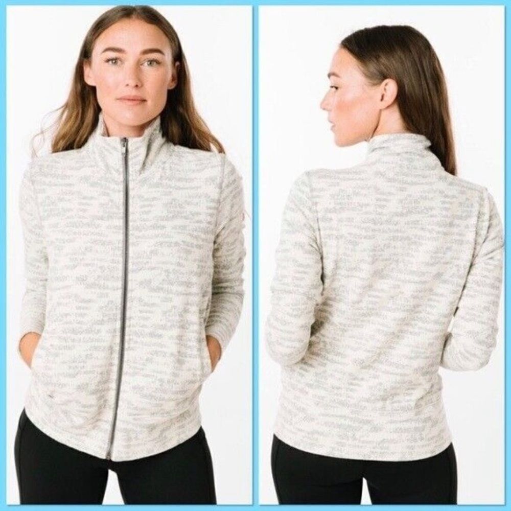 ZYIA ACTIVE COTTON BLEND JACKET SIZE MEDIUM EEEUC